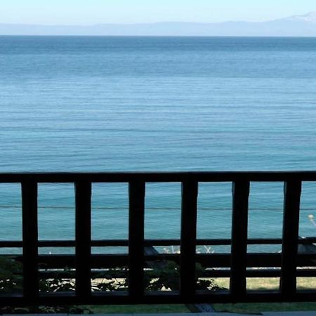 Sangue Blu Beachfront Villa Apartment Agios Nikolaos  Esterno foto