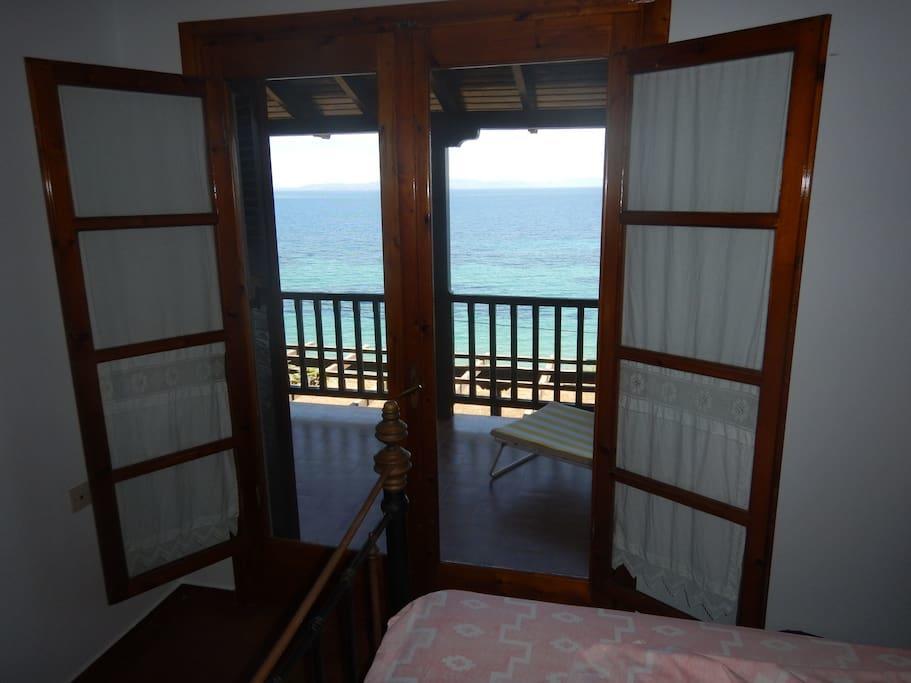 Sangue Blu Beachfront Villa Apartment Agios Nikolaos  Esterno foto