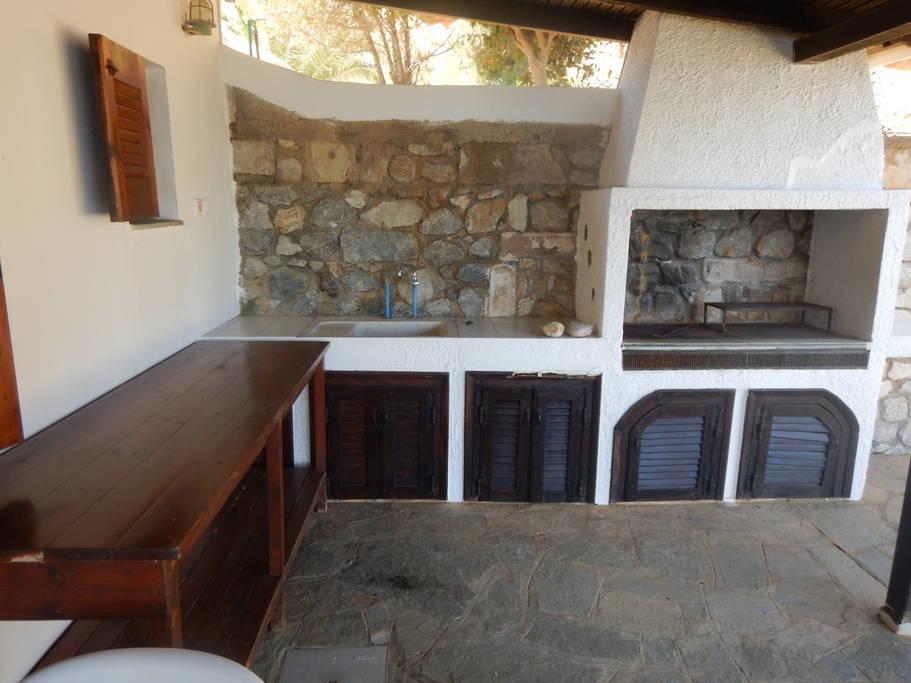 Sangue Blu Beachfront Villa Apartment Agios Nikolaos  Esterno foto
